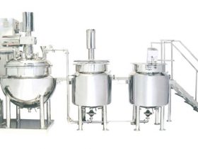 Automatic Ointment & Cream Mfg. Plant